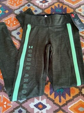 Under Armour Compression Leggings Womens Size XS Heatgear High Waist Athletic